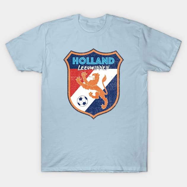 Holland Leeuwinnen Football Crest (#2) T-Shirt by Numero14